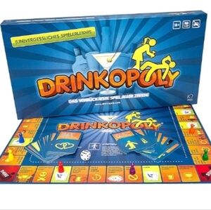 NEW Drinkopoly game board